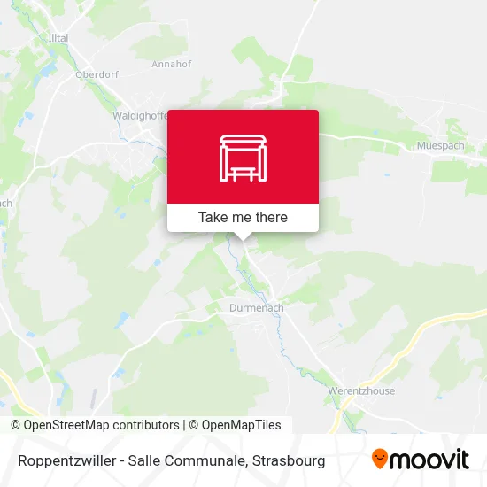 Roppentzwiller - Salle Communale map