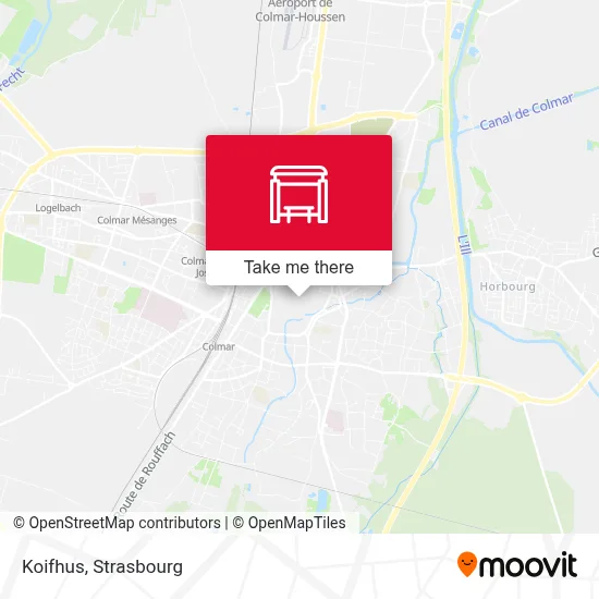 Koifhus map