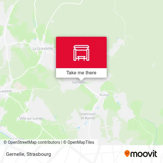 Mapa Gernelle