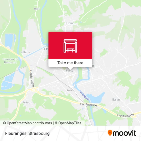 Fleuranges map