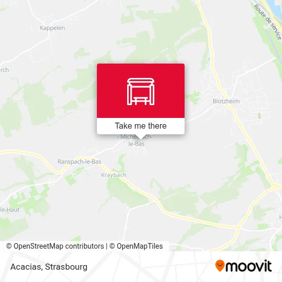 Acacias map
