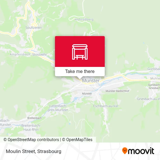 Mapa Rue Du Moulin