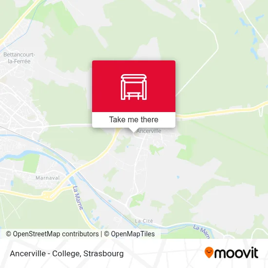 Ancerville - College map