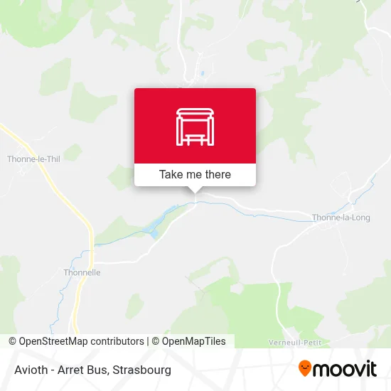 Avioth - Arret Bus map