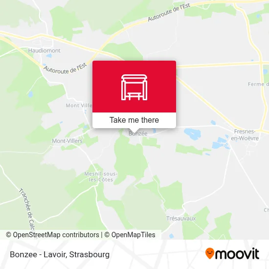 Bonzee - Lavoir map