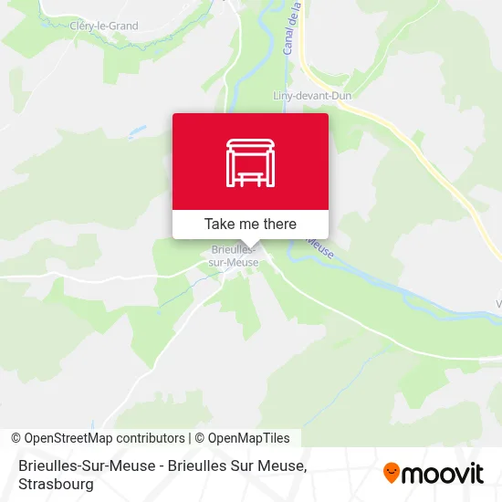Brieulles-Sur-Meuse - Brieulles Sur Meuse map
