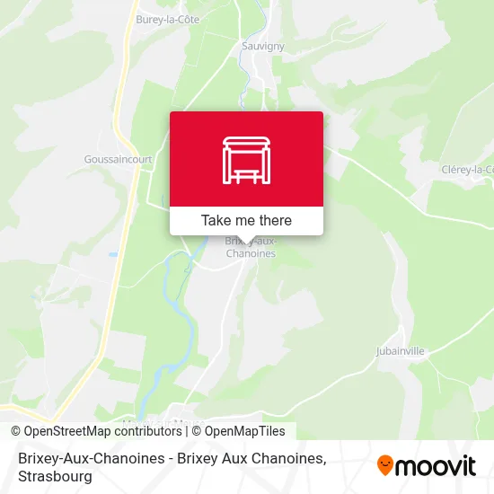 Brixey-Aux-Chanoines - Brixey Aux Chanoines map