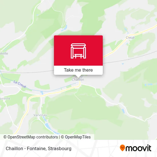 Chaillon - Fontaine map