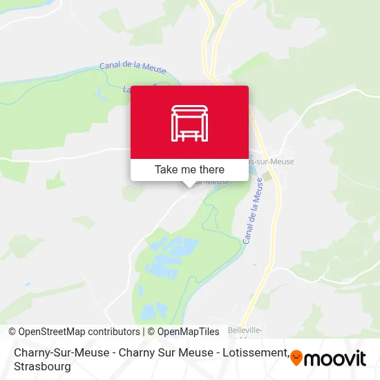 Charny-Sur-Meuse - Charny Sur Meuse - Lotissement map