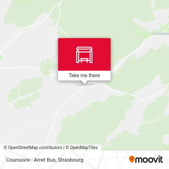 Courouvre - Arret Bus map