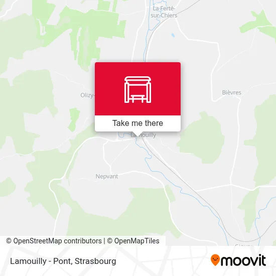 Lamouilly - Pont map