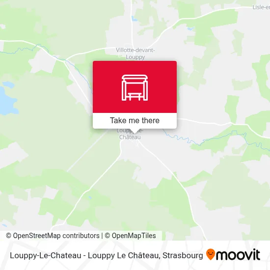 Louppy-Le-Chateau - Louppy Le Château map