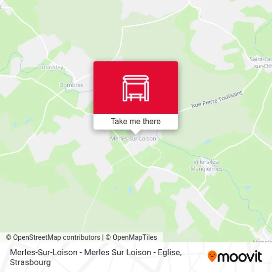 Merles-Sur-Loison - Merles Sur Loison - Eglise map