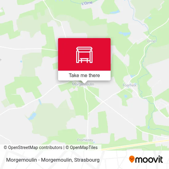 Morgemoulin - Morgemoulin map