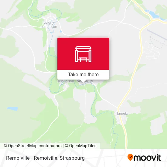 Remoiville - Remoiville map