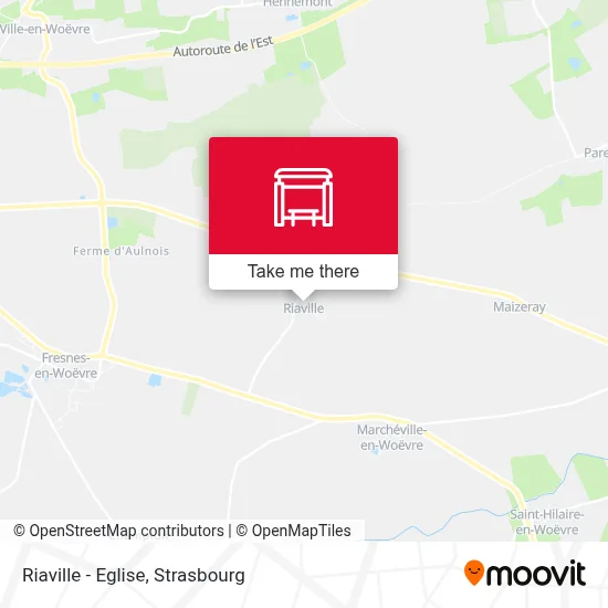 Riaville - Eglise map