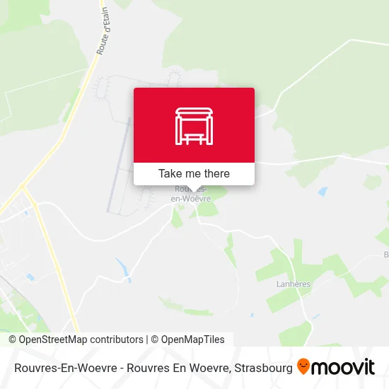 Rouvres-En-Woevre - Rouvres En Woevre map