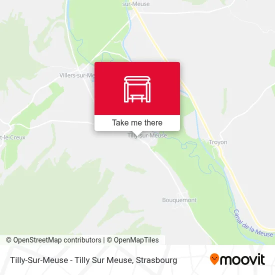 Tilly-Sur-Meuse - Tilly Sur Meuse map