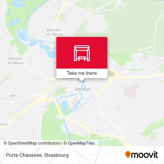 Porte Chaussée map