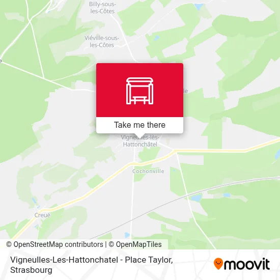 Vigneulles-Les-Hattonchatel - Place Taylor map