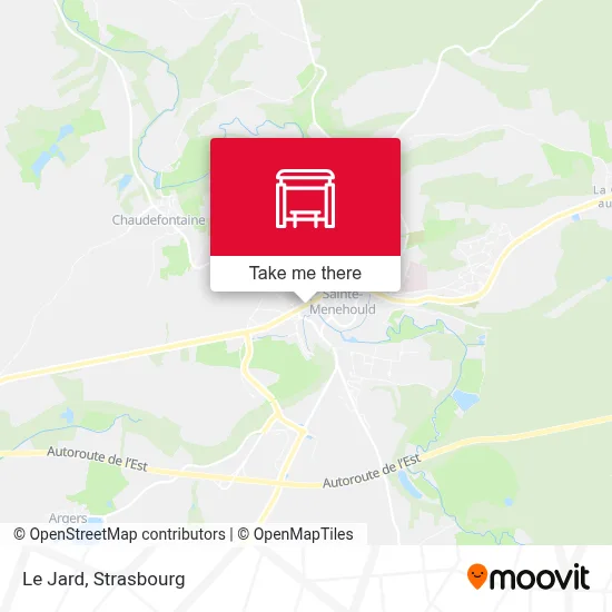 Le Jard map