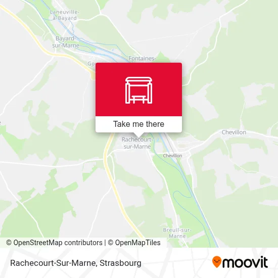 Rachecourt-Sur-Marne map
