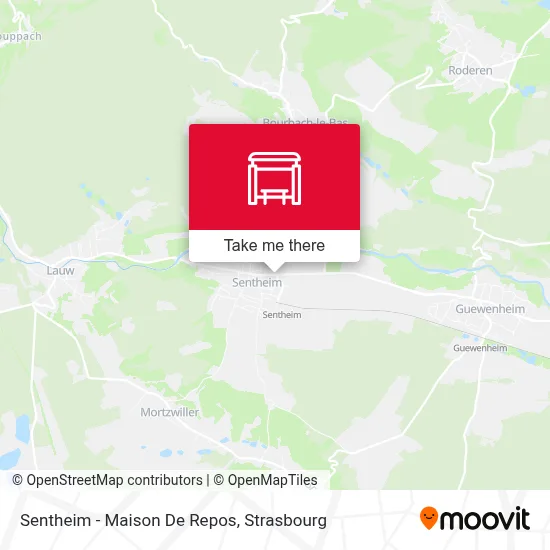 Sentheim - Maison De Repos map