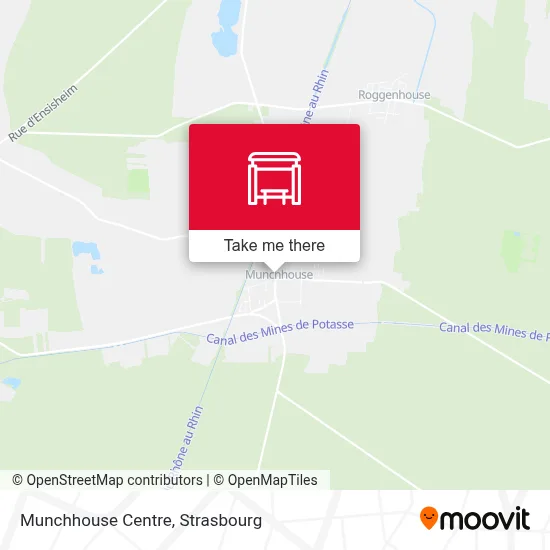 Munchhouse Centre map