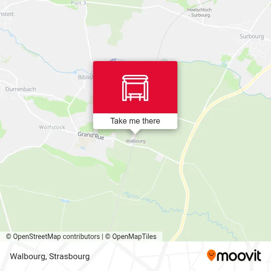 Walbourg map
