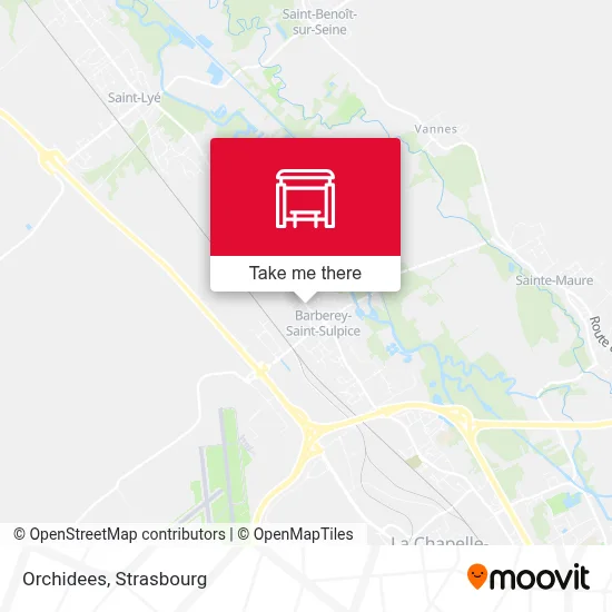 Orchidees map