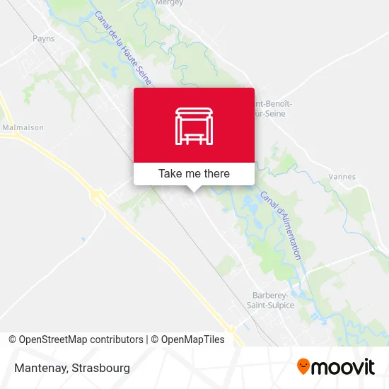 Mantenay map