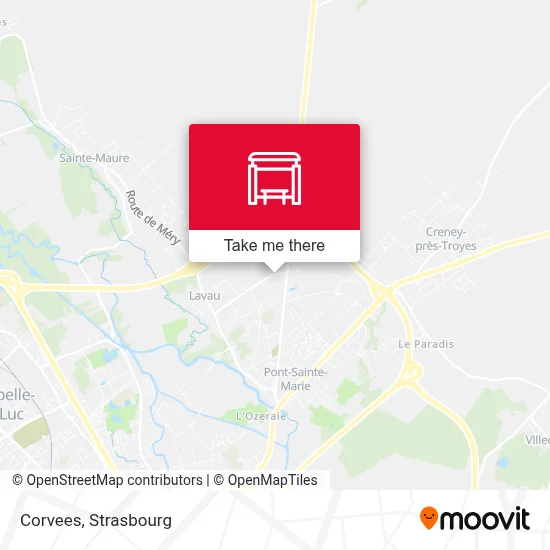 Corvees map