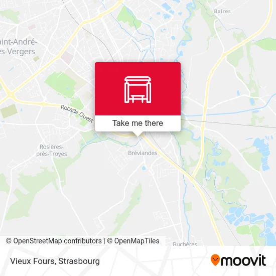 Vieux Fours map