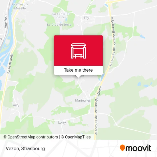 Vezon map