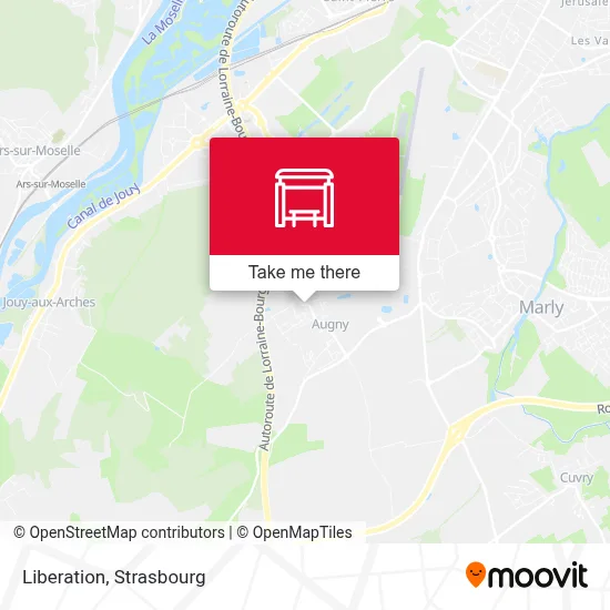 Liberation map