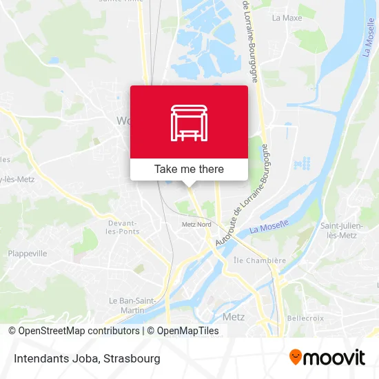 Intendants Joba map