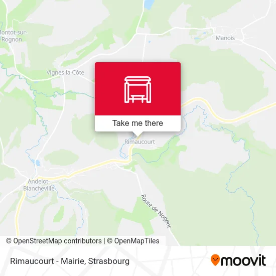 Rimaucourt - Mairie map