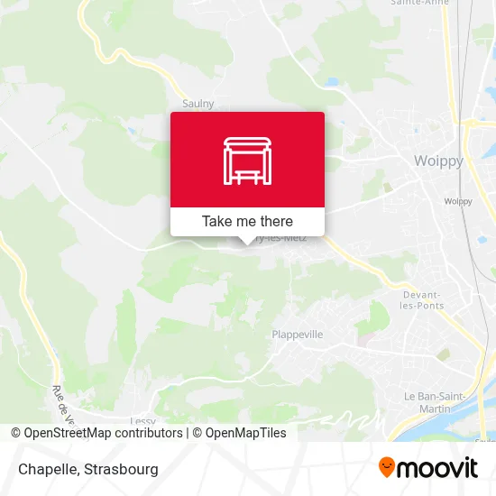 Chapelle map