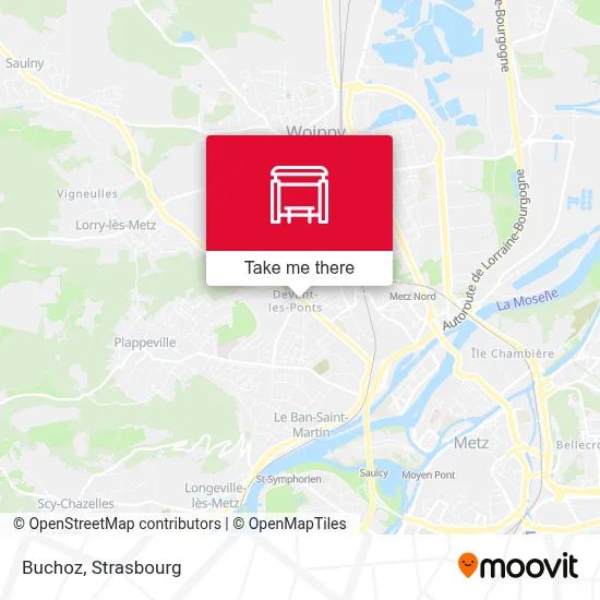 Buchoz map
