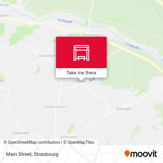 Mapa Rue Principale