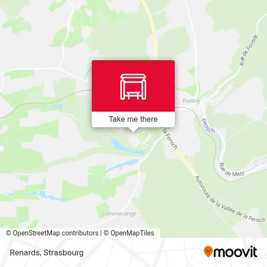 Renards map