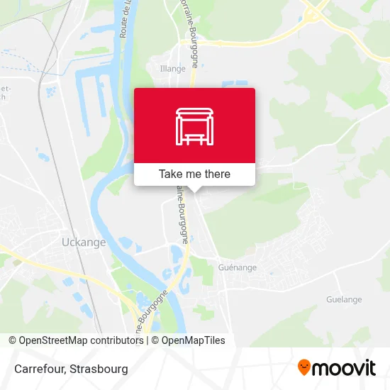 Carrefour map