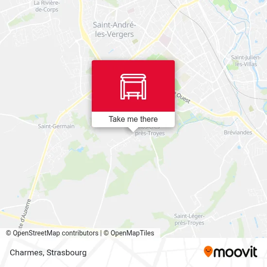 Charmes map