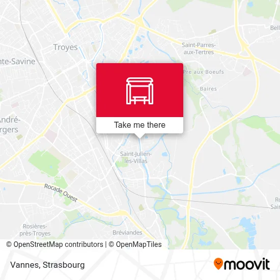 Vannes map