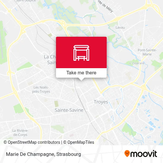 Marie De Champagne map