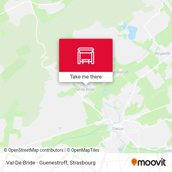 Val-De-Bride - Guenestroff map
