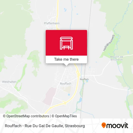 Rouffach - Rue Du Gal De Gaulle map