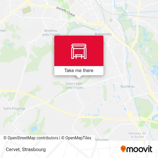 Cervet map
