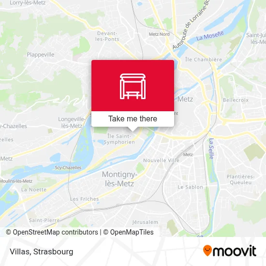 Villas map