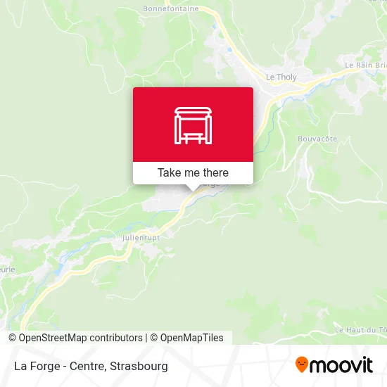 La Forge - Centre map